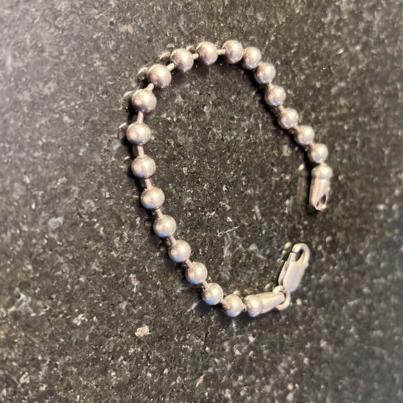 STERLING SILVER women’s bracelet 925 stamp - Picture 2 of 2